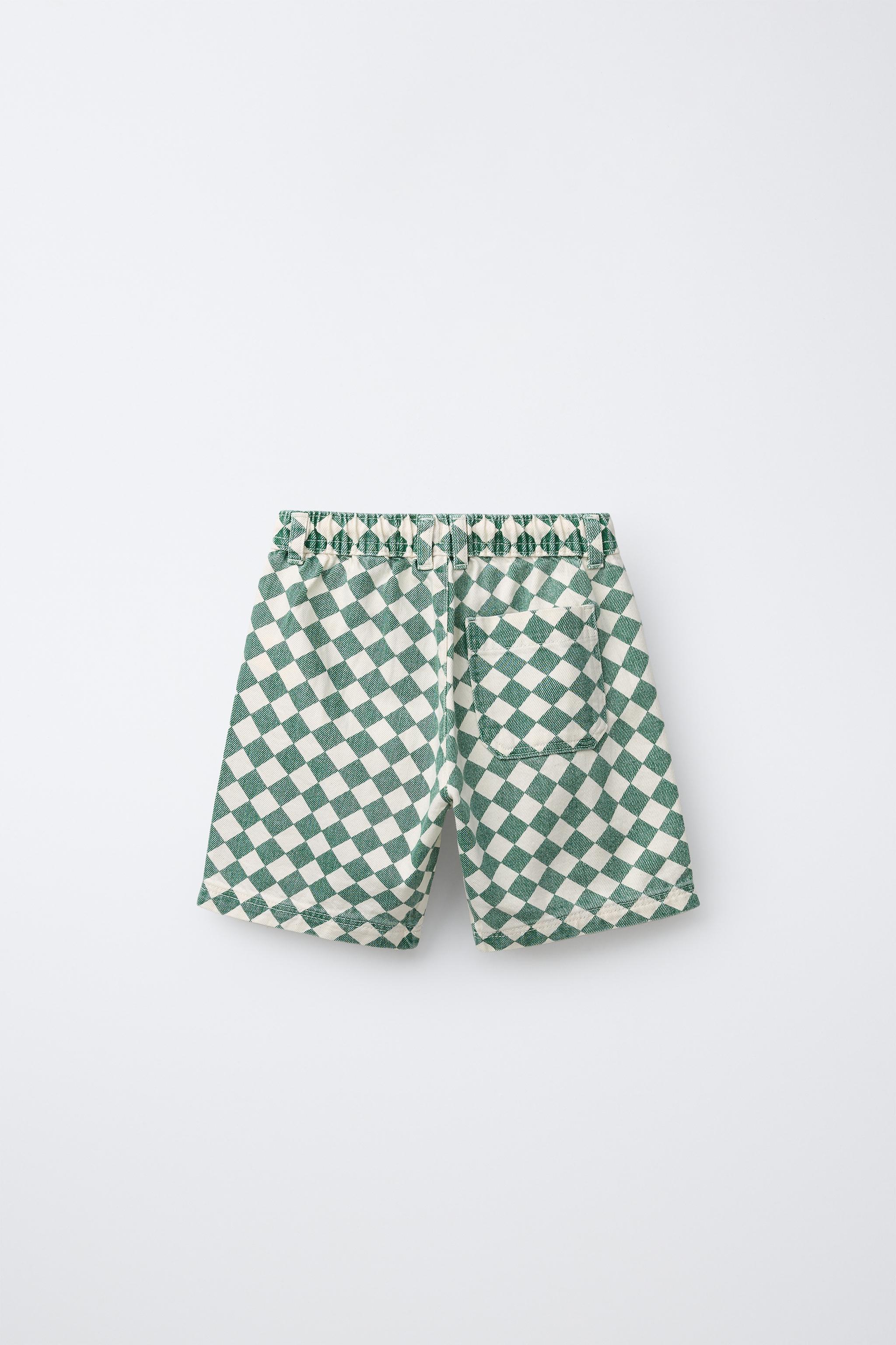 BERMUDA SERGÉ DAMIER